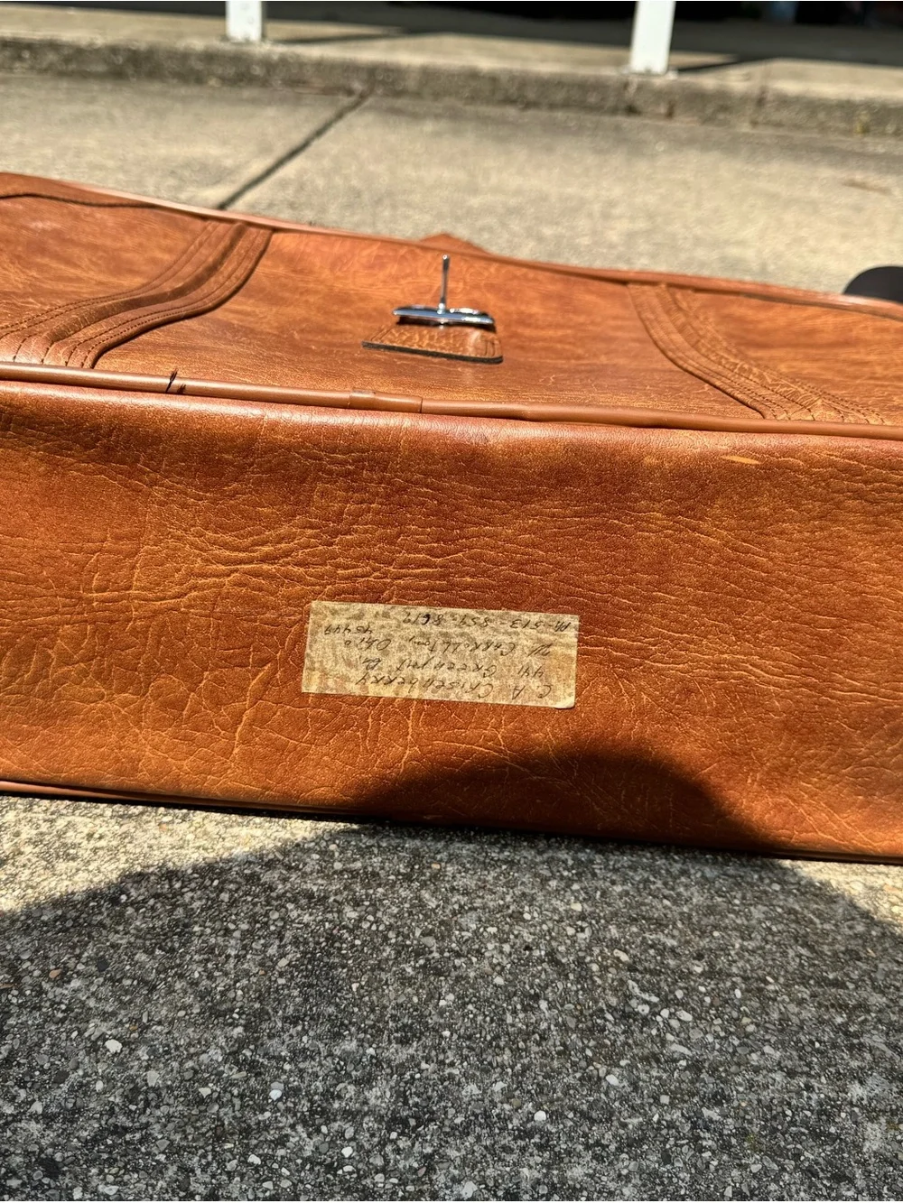 Flying Time Other | Rare Vintage Flying Time 2 Piece Luggage Set | Color: Brown